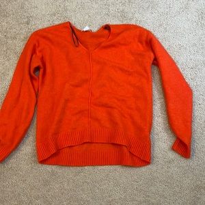 Orange H&M Sweater XS